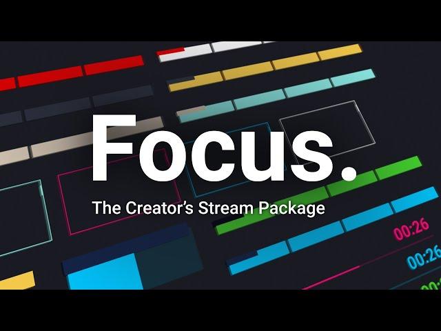 Focus - Minimal Stream Design Package