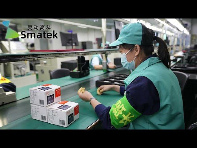 SMATEK China factory Production Lines Smart Home Automation Control Panels with Tuya Zigbee