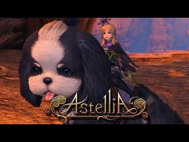 Astellia Online Gameplay Newbie Quests & Party Dungeon CBT2