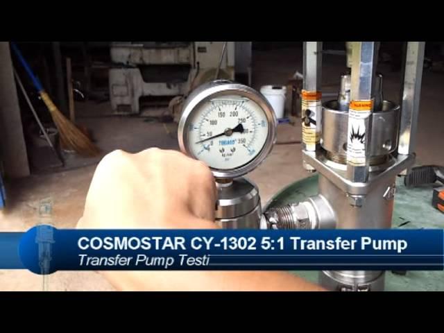 Transfer Pump Testing - COSMOSTAR CY-1302 Transfer Pump