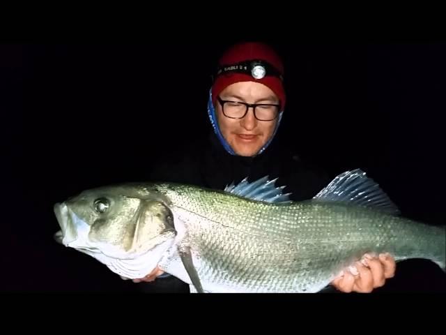 Espinete surfcasting robalo ( NEW RECORD ) ´´Grauvell Fishning´´