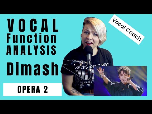 Dimash - Opera 2 - New Zealand Vocal Coach Analysis and Reaction