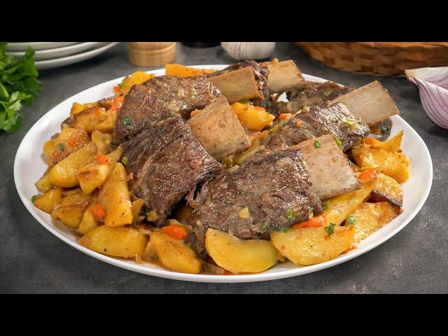 That’s Incredibly Tasty! Beef Ribs with Potato. Recipe by Always Yummy!