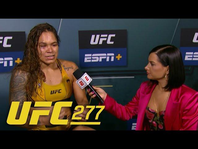 Amanda Nunes: I didn’t want to finish Julianna Peña, I wanted to go five rounds at UFC 277