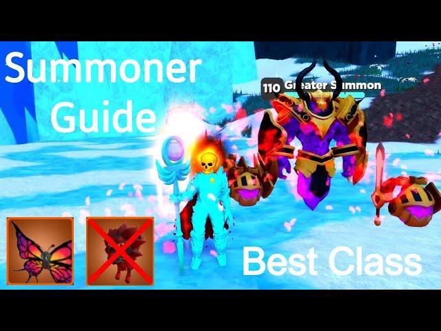 How to play the new best class in World Zero (Summoner)