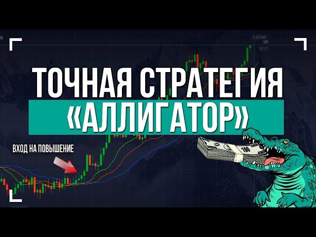 Стратегия «Аллигатор»  Трейдинг обучение трейдингу с нуля  Бинарные опционы Покет Опшн Pocket Option