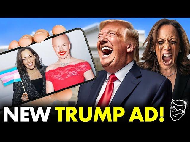 Trump BREAKS Internet With Hysterical Ad TORCHING Kamala  | 'She is For They/Them!'