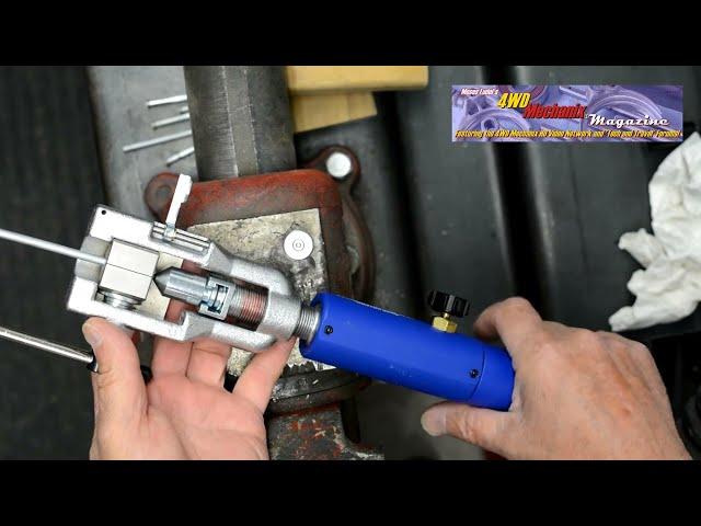 Tube Flaring With the Mastercool® 72475 and 72485 Hydraulic Flare Tools
