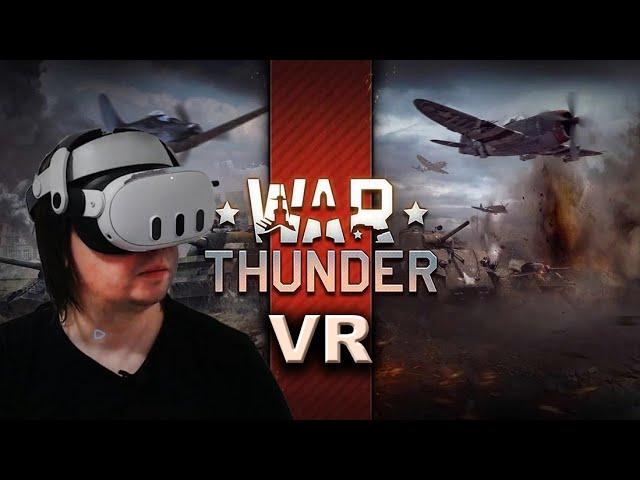 War Thunder в VR на Quest 3 - удобно ли играть?