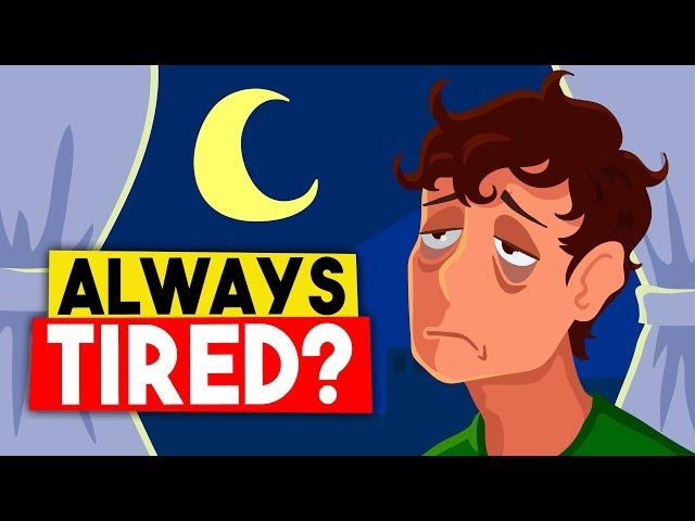 How to Stop Being TIRED All The Time!