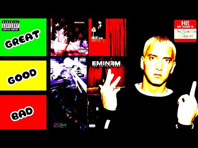 The Time I Subjectively Ranked Eminem's Discography