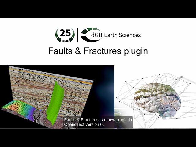 Demo of OpendTect's Faults & Fractures Plugin