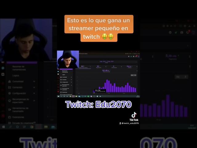  CUÁNTO GANA un STREAMER PEQUEÑO en TWITCH 2024??