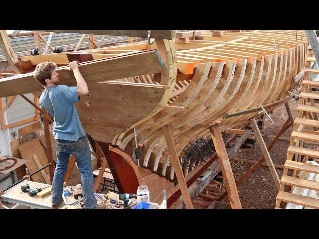 BoatBuilding - Restoring the Transom (EP74)