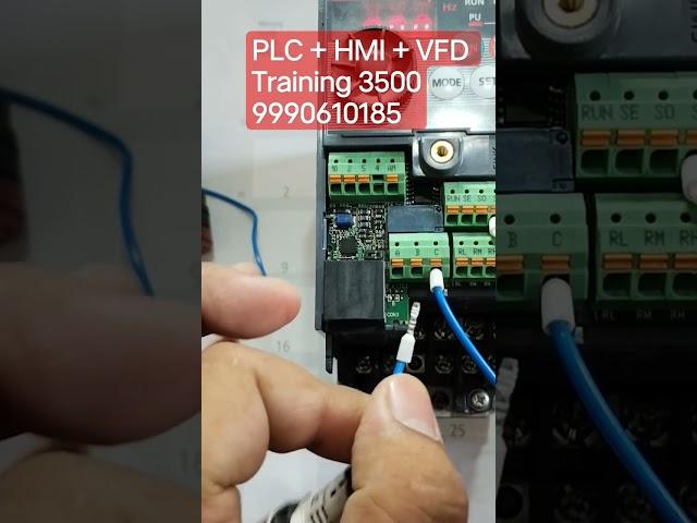 VFD Fault Finding & VFD Alarm Reset PLC+HMI+VFD training only 3500 contact 9990610185