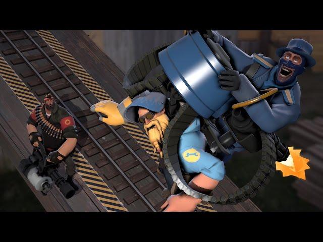 TF2: ЛЕТАЮЩИЙ  ИНЖЕНЕР, ПОЛЕЗНЫЙ ШПИОН И КИЛЛСТРИКИ!