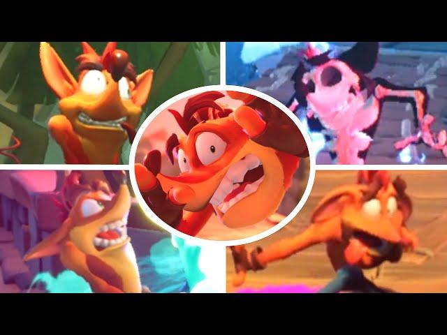 Crash Bandicoot 4: It's About Time - All Death Animations