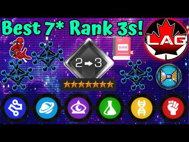 Best 7-Star Rank 3 Options Ranked! Lagacy's Recommendations! Covering All  6 Class Types! - MCOC