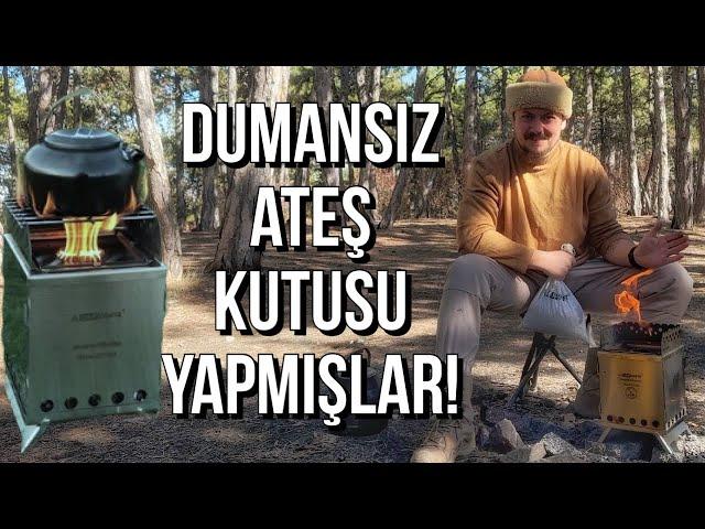 Campcraftr Dumansız Ateş Kutusu İnceleme - Peletle 1,5 Saat Kesintisiz Ateş