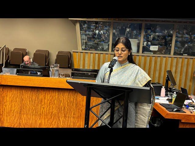 India’s Progress on AMR: Smt. Anupriya Patel's Address at UNGA High-Level Meeting | #UNGA97
