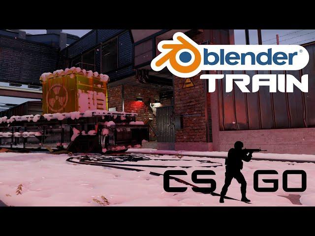 Valve to Blender. CS:GO map and demo convert to Blender. Test