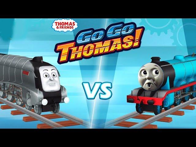 Thomas & Friends: Go Go Thomas - Gordon vs Spencer | Big Blue vs Big Silver