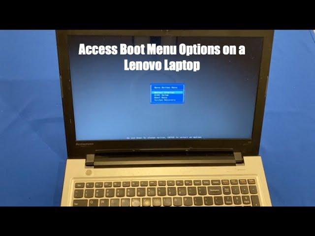 How to access the Boot Menu on a Lenovo IdeaPad 300-15ISK