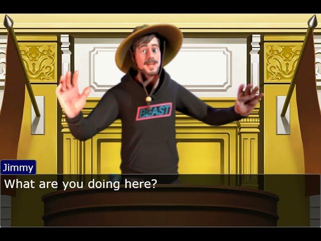 Mr.Beast goes to court (objection.lol / Ace Attorney)