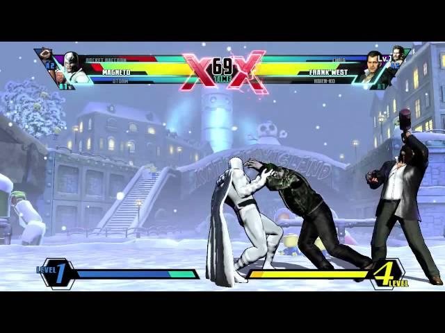Rocket Raccoon vs Frank West  - Gameplay - Ultimate Marvel vs. Capcom 3