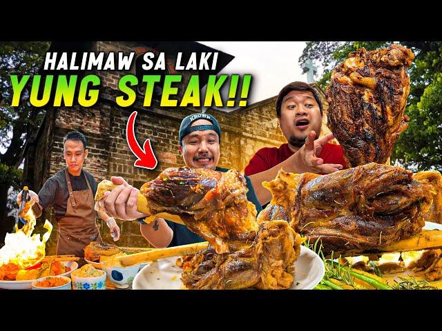 3Kgs MONSTER na "ANGUS BULALO STEAK", HALIMAW sa LAKI!! | GIANT STEAK ng ANTIPOLO CITY!