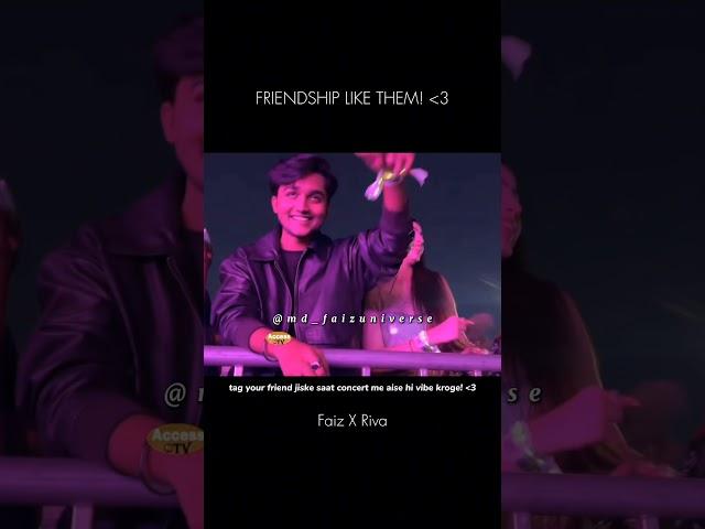 Friendship Goals ️ @mohammad.faiz_official #music #mohammadfaiz #riva