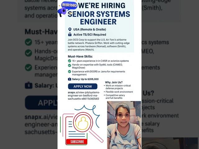 Top Secret Project Hiring: Work on U.S. Air Force’s Next-Gen Battle Network!
