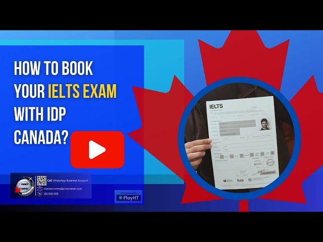 𝐇𝐨𝐰 𝐭𝐨 𝐁𝐨𝐨𝐤 𝐘𝐨𝐮𝐫 𝐈𝐄𝐋𝐓𝐒 𝐄𝐱𝐚𝐦 𝐰𝐢𝐭𝐡 𝐈𝐃𝐏 𝐂𝐚𝐧𝐚𝐝𝐚 #ielts #ieltscanada #canadaimmigration