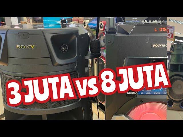 POLYTRON PTS2K25  VS SONY MHC V83