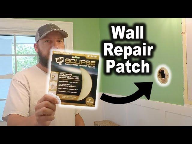 Quickest and Easiest Drywall Patch Ever | Dap Eclipse Rapid Wall Repair Patch