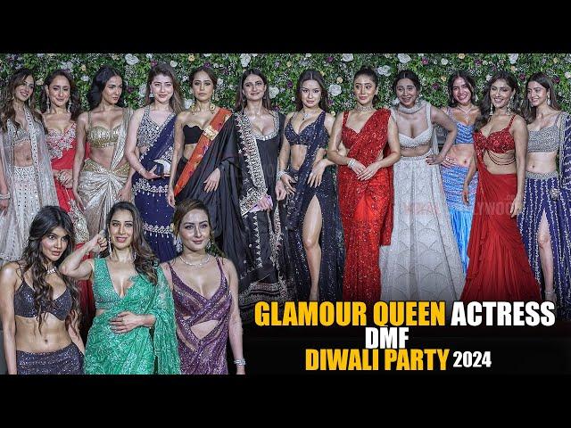 Glamour Queen Actress Dazzles at DMF Grand Diwali Party 2024