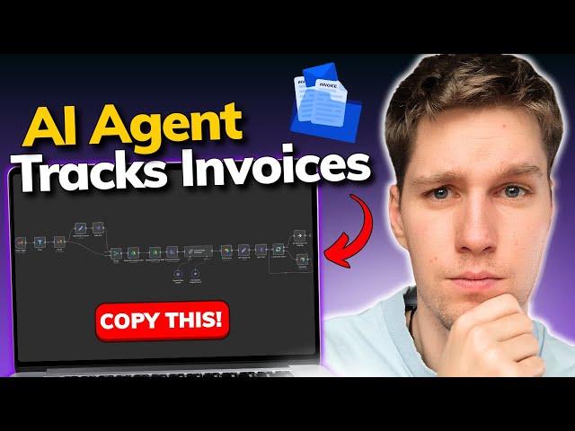 This AI Agent Automates Your Invoice Tracking (Step-by-Step tutorial with n8n)