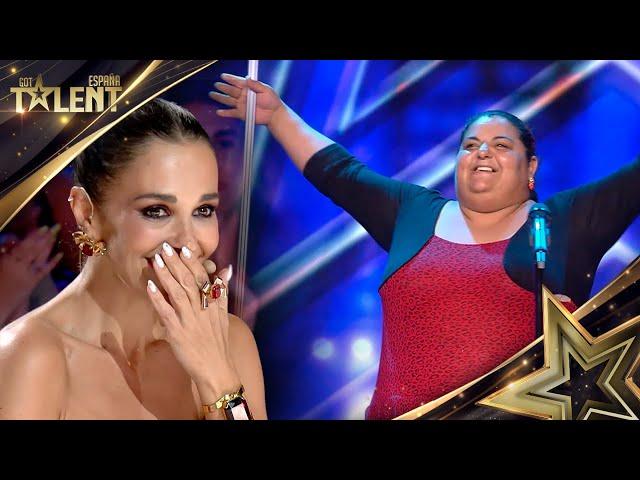 VERY VIRAL star who break her back with her performance | Auditions 7 | Spain's Got Talent 2024