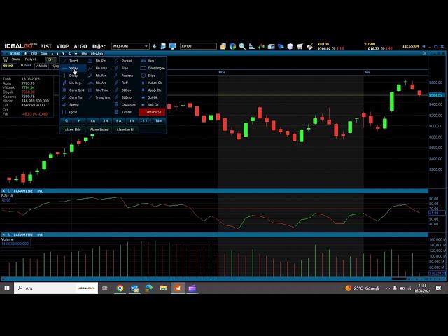 iDeal Veri Terminali Grafik Kullanım Detayları