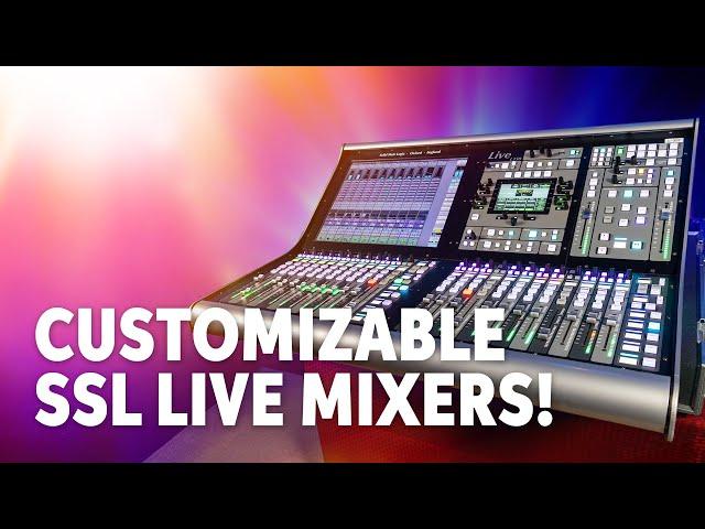 Solid State Logic Live Mixers at Sweetwater