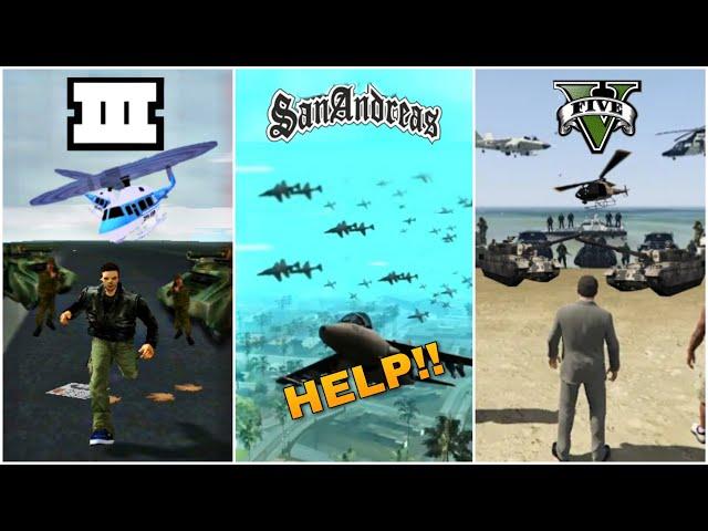 10 STARS POLICE IN ALL GTA GAMES