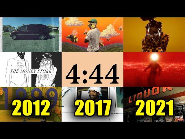 Top 5 Rap Albums of The PAST 10 YEARS (2012-2021)