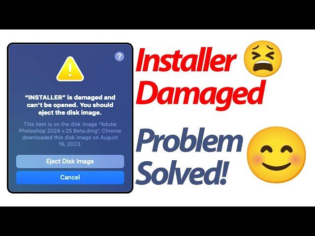 How to Fix "App is damaged and can’t be opened. You should move it to the Trash Error" on Mac.