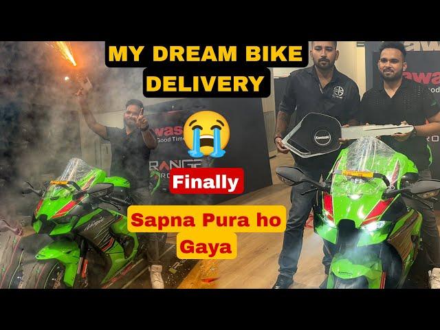 Finlly apni  KawasaKi Ninja ZX10r 2024 ki Delivery ( 1st in Hyderabad ) Dream Bike