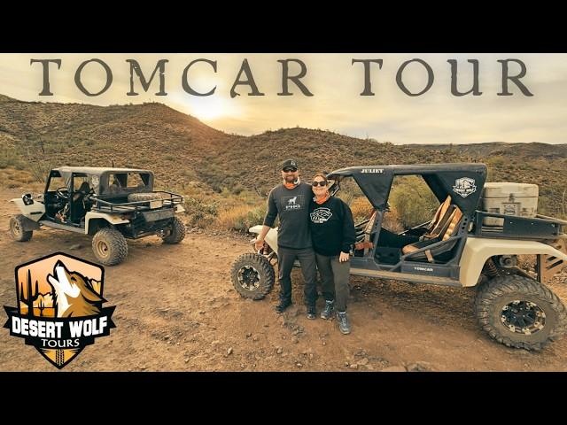 Tomcar Off-Road Adventure in the Sonoran Desert | Phoenix, Arizona | Desert Wolf Tours | Dec.  2024