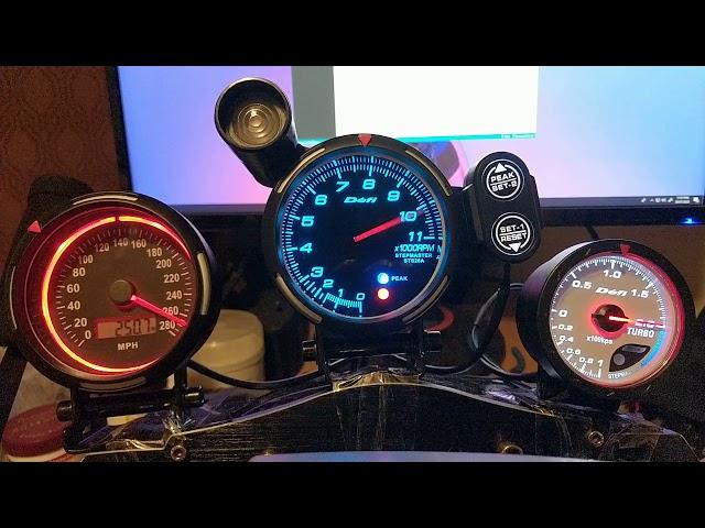 My Sim Racing Gauge Setup in Assetto Corsa!