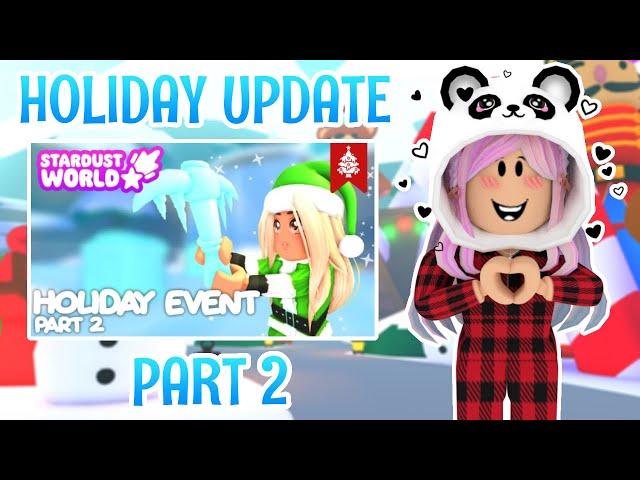 Checking out the Holiday Update Part 2 in Stardust World! 