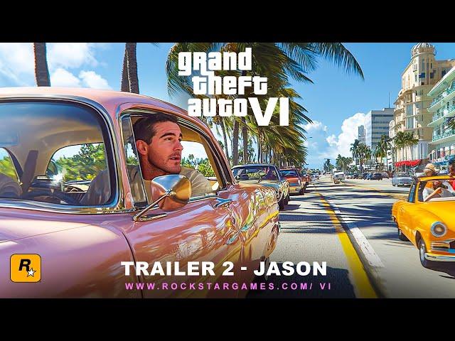 GTA 6 Official Trailer 2 - Jason's Story (2024)