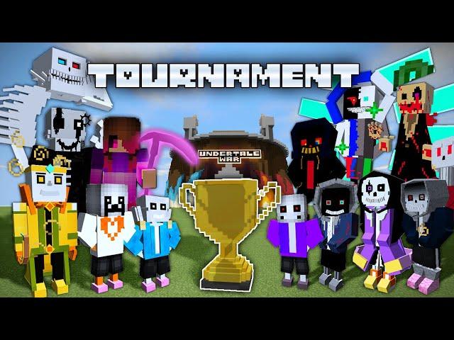 MINECRAFT 300K TOURNAMENT! | UNDERTALE WAR (WHO WILL PREVAIL?)