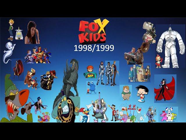 Fox Kids Saturday Morning Cartoons |1998-1999 | Full Episodes with Commercials Part 1 (Reuploaded)